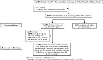 Patterns and trends of hepatitis C virus infection in Jordan: an observational study
